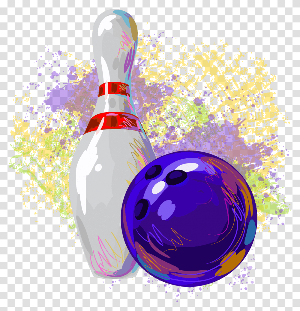 Bowling Illustration, Ball, Bowling Ball, Sport, Sports Transparent Png