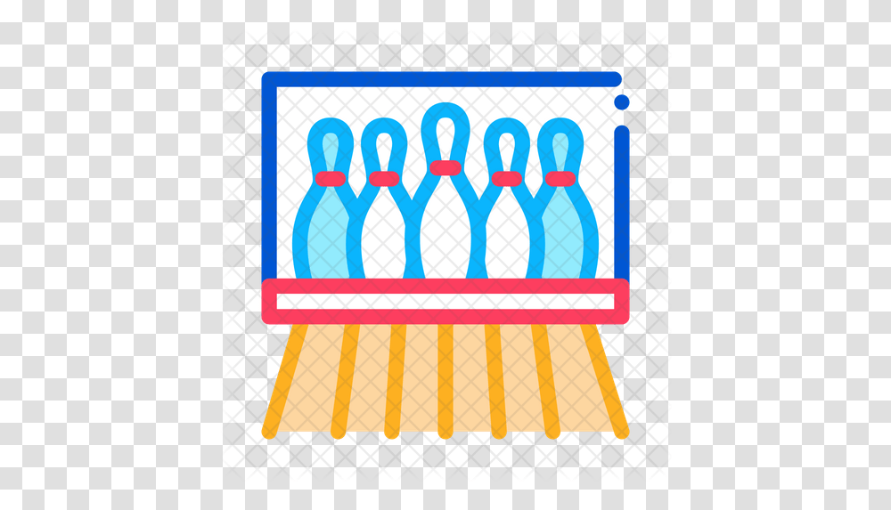 Bowling Pins Icon Vector Graphics, Bowling Ball, Sport, Sports,  Transparent Png