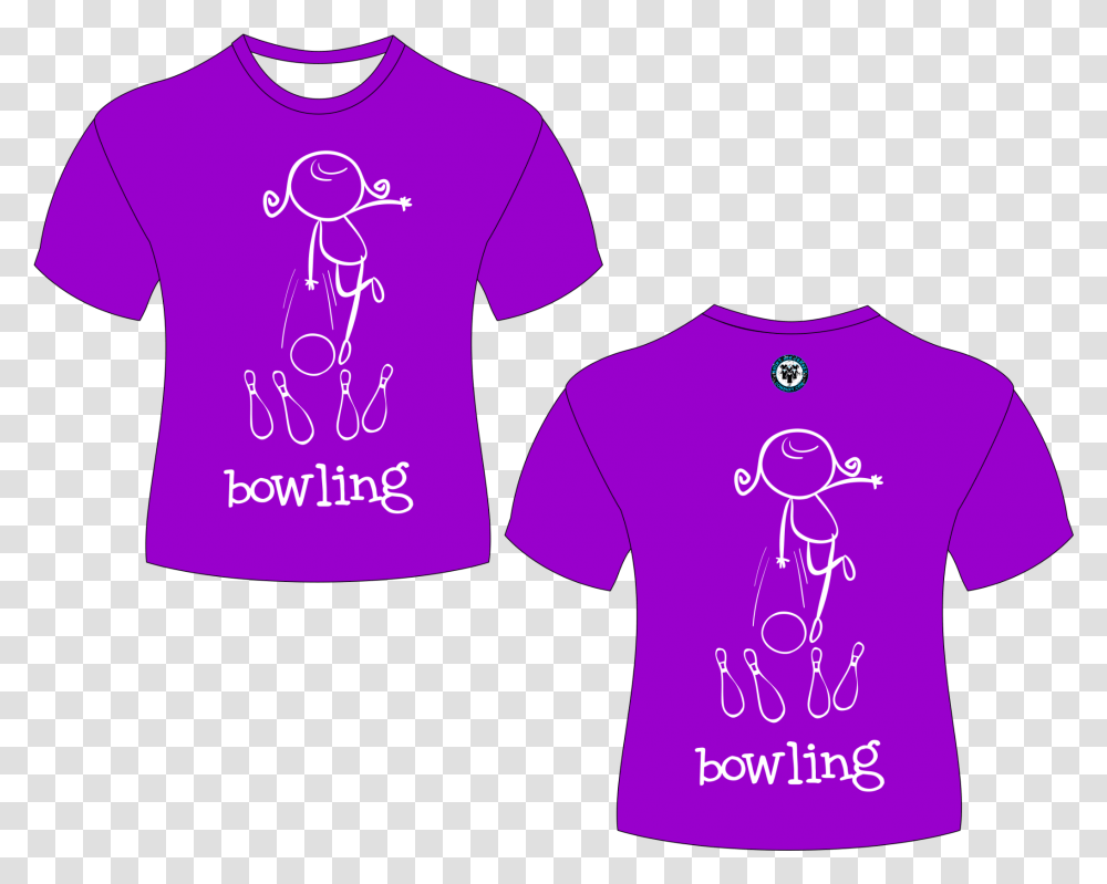 Bowling Shirt Active Shirt, Clothing, Apparel, T-Shirt, Sleeve Transparent Png