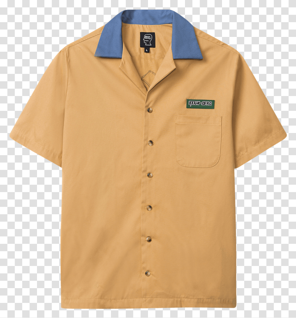 Bowling Shirt Polo Shirt, Clothing, Apparel, Khaki, Dress Shirt Transparent Png