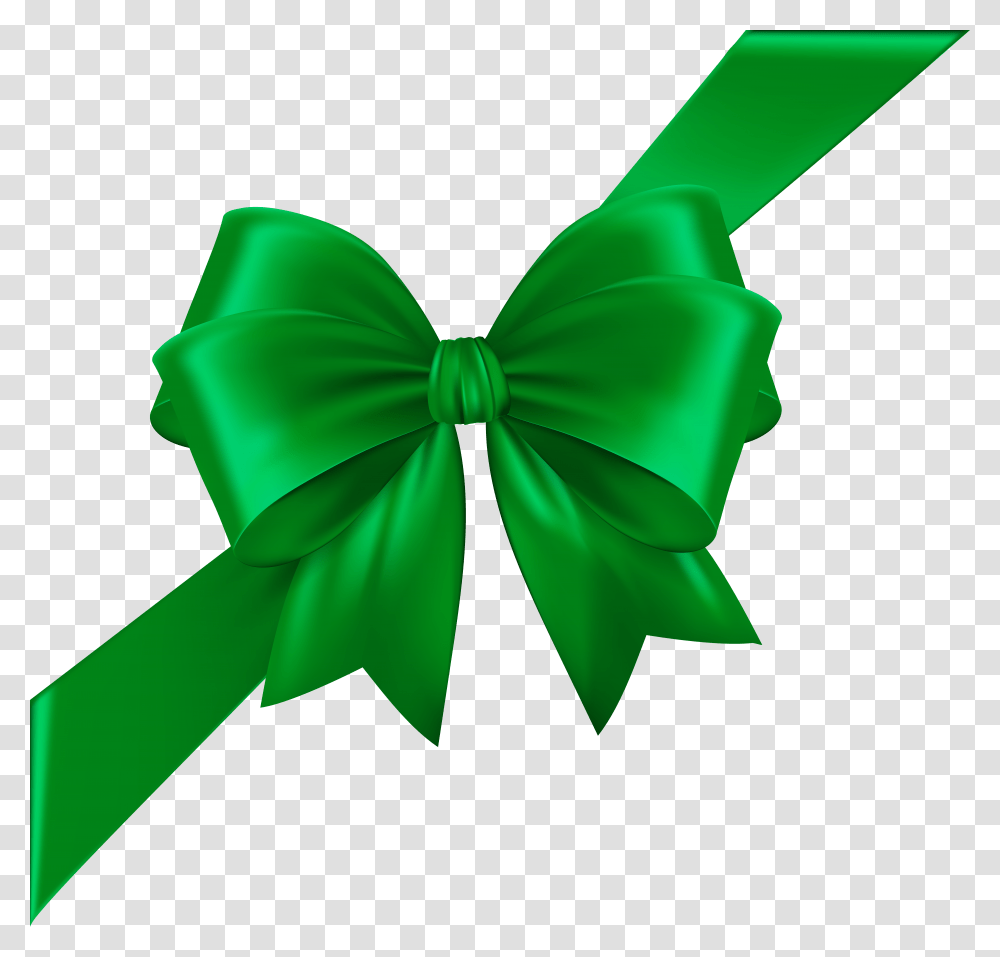 Bows, Green, Gift Transparent Png