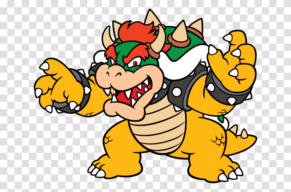 Bowser 2d Clipart Mario Bowser, Crowd, Animal, Carnival, Halloween Transparent Png