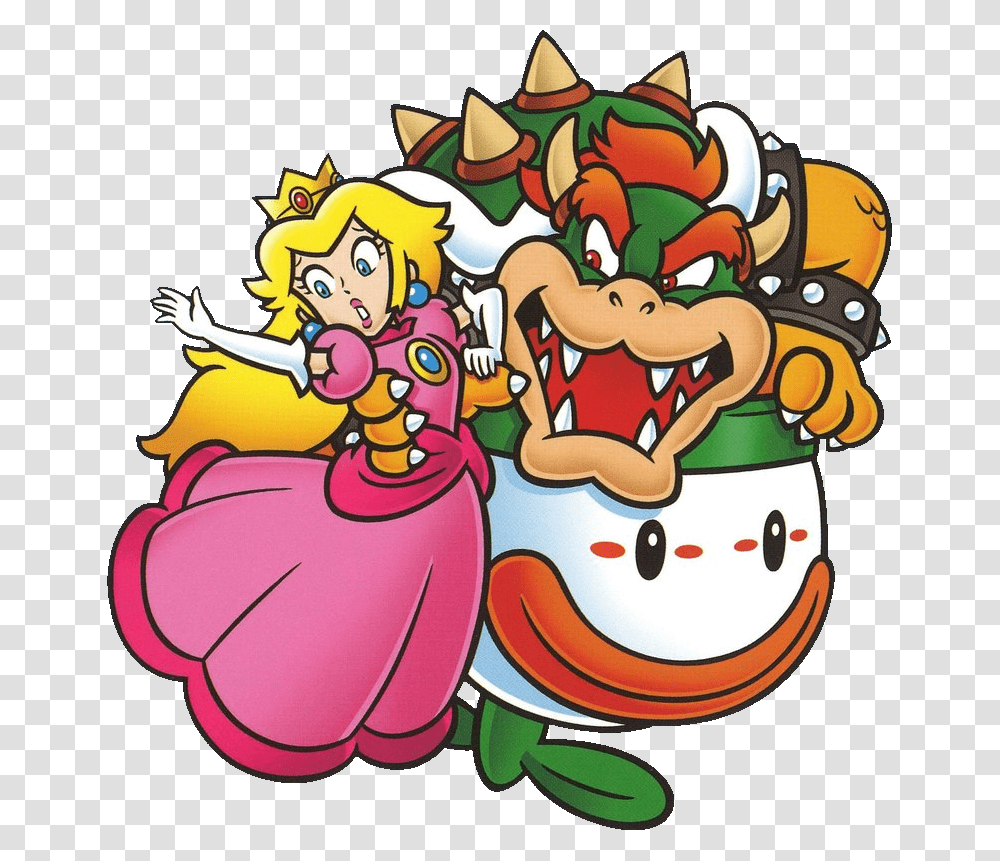 Bowser And Peach, Performer, Leisure Activities, Circus, Super Mario Transparent Png