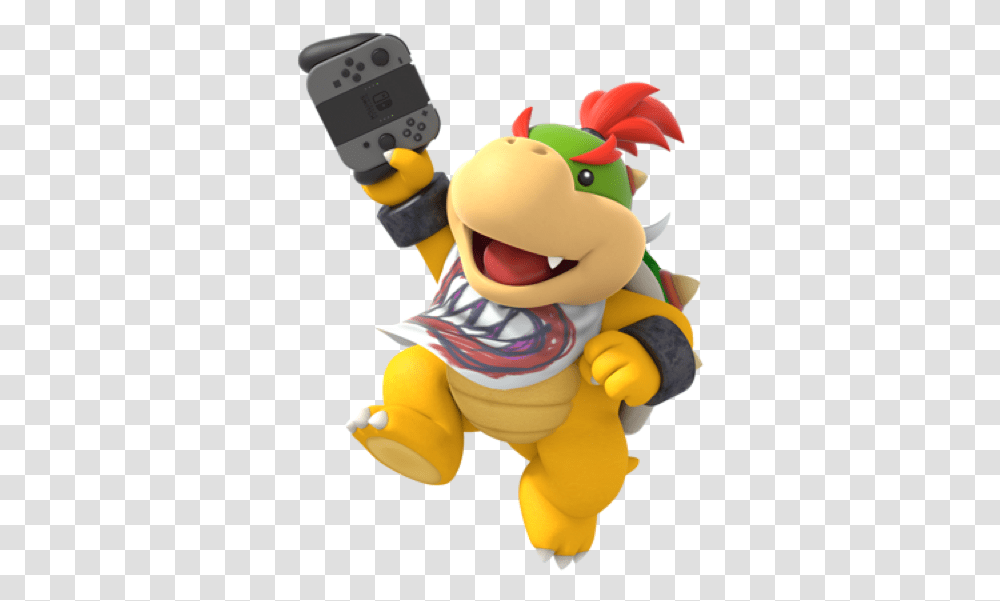 Bowser Jr Nintendo Switch, Super Mario, Toy Transparent Png