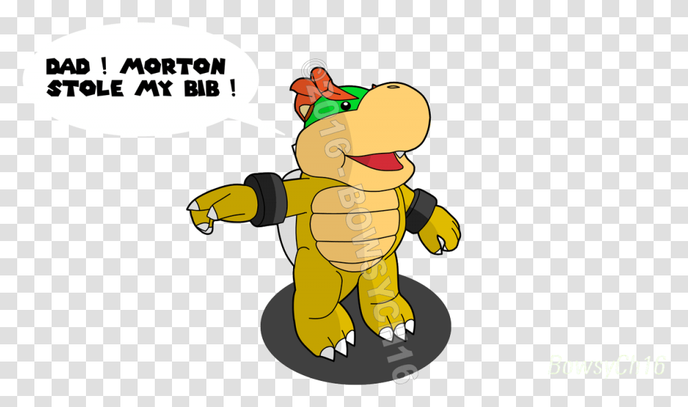 Bowser Jr Without Bib, Animal, Insect, Invertebrate, Flea Transparent Png