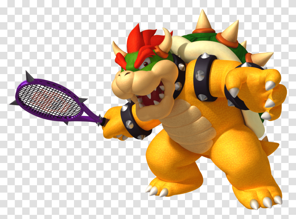 Bowser Mario Tennis Aces, Toy, Super Mario, Inflatable Transparent Png