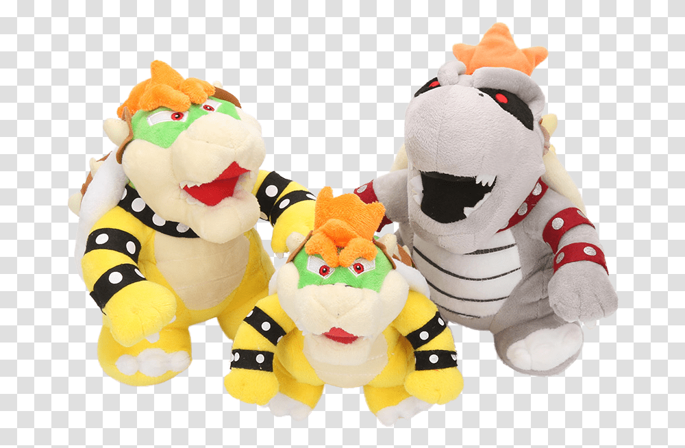 Bowser Plush Stuffed Toy, Sweets, Food, Confectionery, Cushion Transparent Png