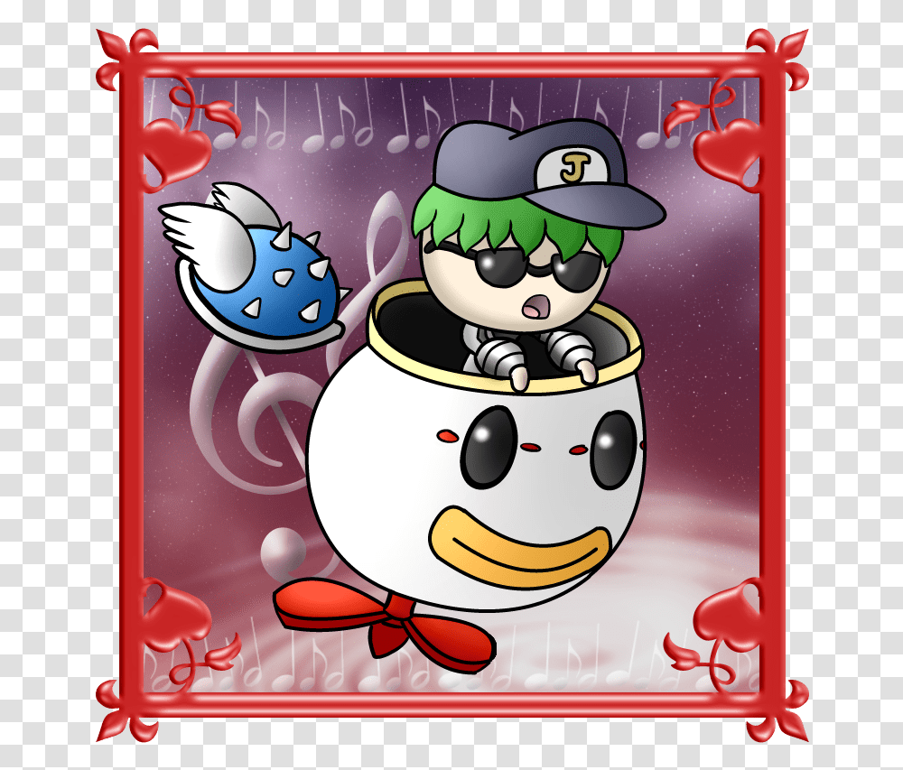 Bowser S Road In Super Mario 64 Has Always Had This Cartoon, Plant, Label, Snowman Transparent Png
