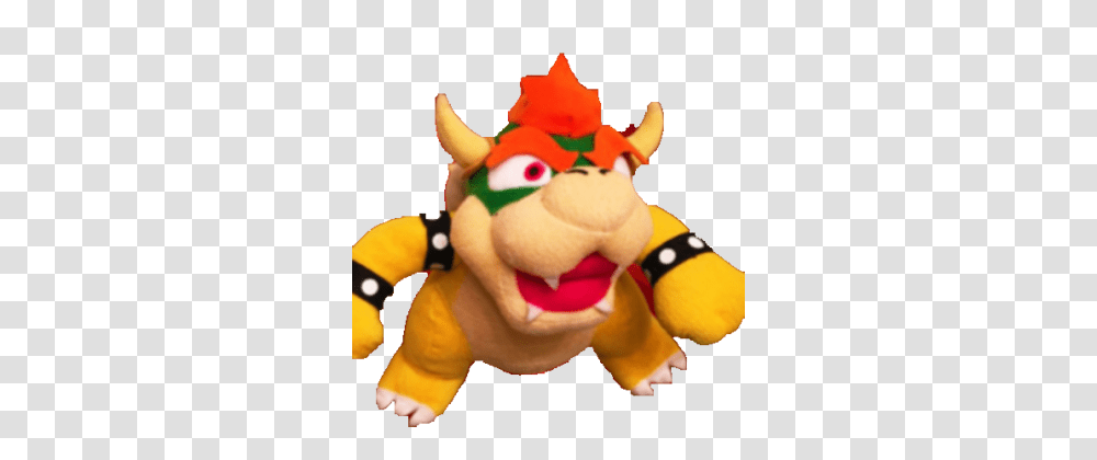 Bowser, Toy, Plush, Figurine Transparent Png