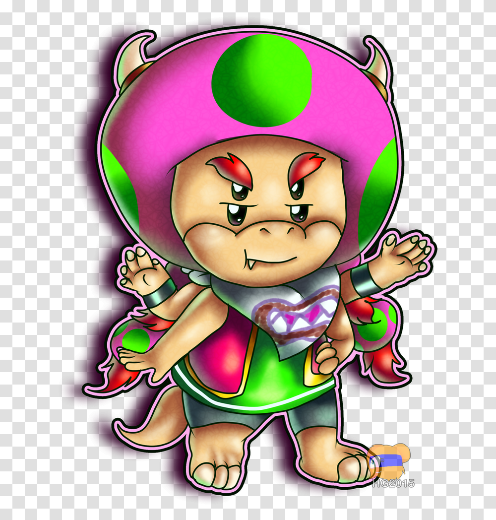 Bowserfrickenjunior Redraw Of My Fusion Of Bowser Jr Ok But Why Though Meme, Person, Super Mario Transparent Png
