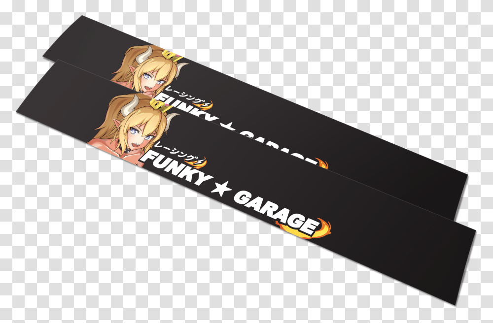 Bowsette Banner Horizontal, Text, Business Card, Paper Transparent Png