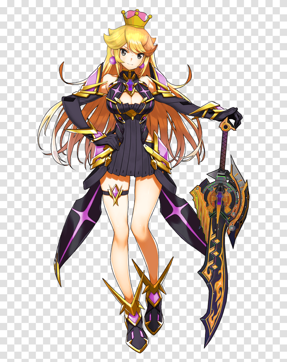 Bowsette Xenoblade 2 Characters, Person, Costume, Art, Book Transparent Png