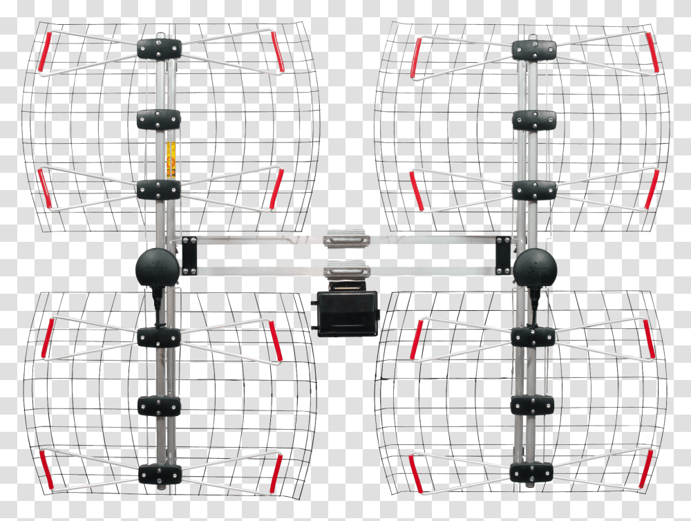 Bowtie Antenna Digital Tv, Construction, Scaffolding, Electrical Device, Utility Pole Transparent Png