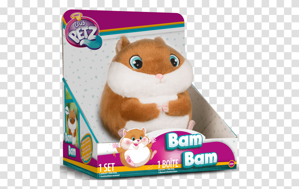 Box 01 Vus Club Petz Bam Bam Hamster, Toy, Sweets, Food, Confectionery Transparent Png