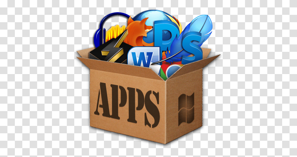 Box App Icon Flat Images Box Cloud Storage Icon Apps Icon, Cardboard, Carton, Package Delivery, Birthday Cake Transparent Png