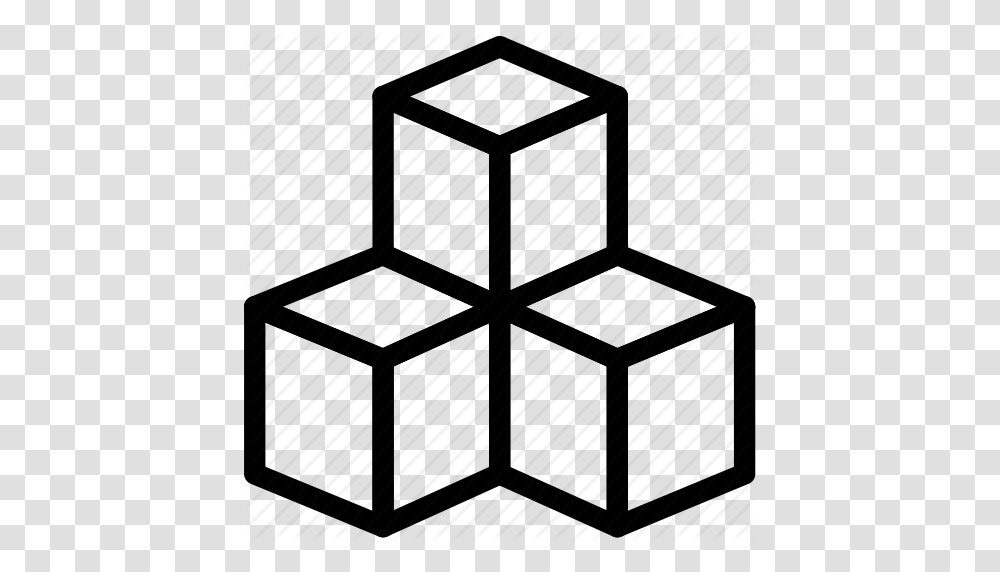 Box Boxes Modules Shipping Storage Storehouse Icon, Rubix Cube, Diagram Transparent Png