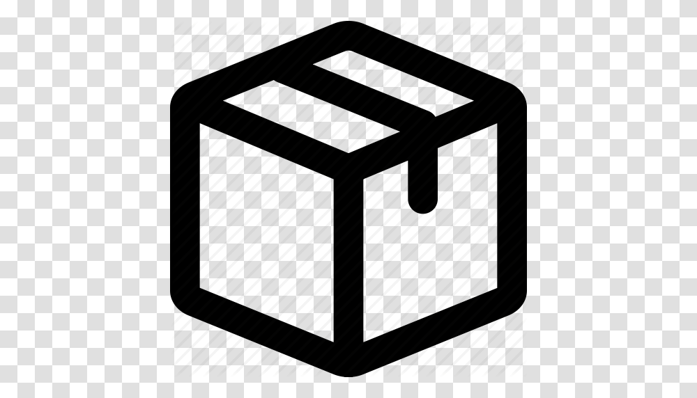 Box Cardboard Box Crate Moving Box Package Shipping Box Icon, Furniture, Tabletop, Ottoman Transparent Png