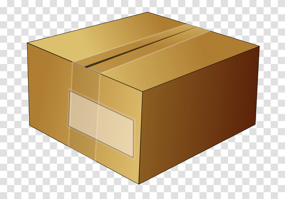 Box, Cardboard, Carton, Furniture, Drawer Transparent Png