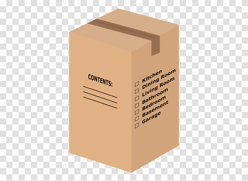 Box, Cardboard, Carton, Package Delivery Transparent Png