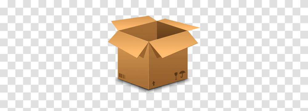 Box, Cardboard, Carton, Package Delivery Transparent Png