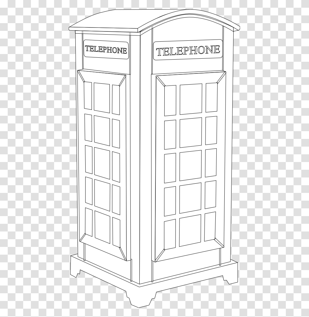 Box Clip Art, Phone Booth, Kiosk, Door Transparent Png