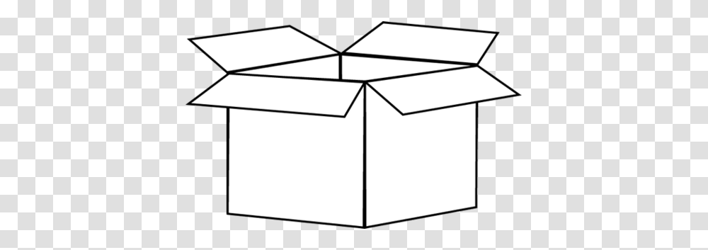 Box Clipart Black And White, Envelope, Mail Transparent Png