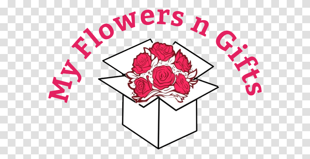 Box Coloring Page, Rose, Flower, Plant Transparent Png