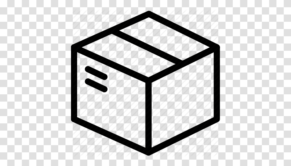 Box Delivery Fedex Pack Package Post Shipping Icon, Furniture, Tabletop, Drawer, Cabinet Transparent Png