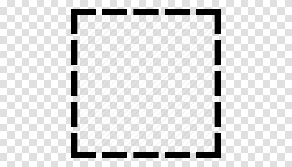 Box Dotted Line Square Icon, Paper, Plot, Page Transparent Png