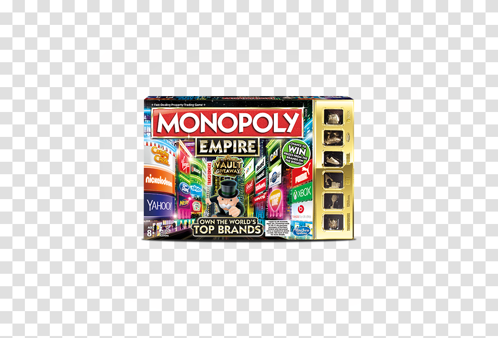 Box Empire Monopoly Empire, Person, Sweets, Food, Flyer Transparent Png