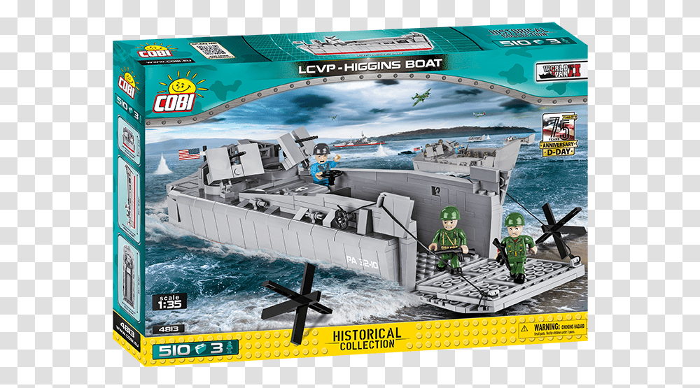Box Front Rgb 72ppi Lego Cobi World War, Person, Transportation, Vehicle, Military Transparent Png