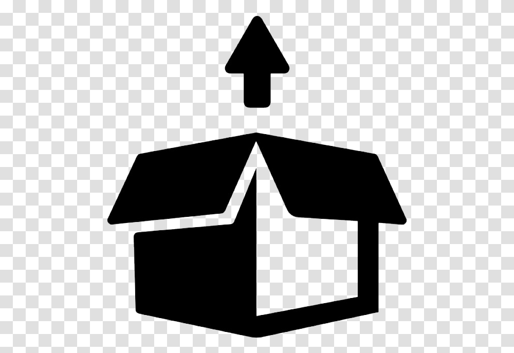 Box Icon Up, Bow, Envelope, Triangle, Mail Transparent Png