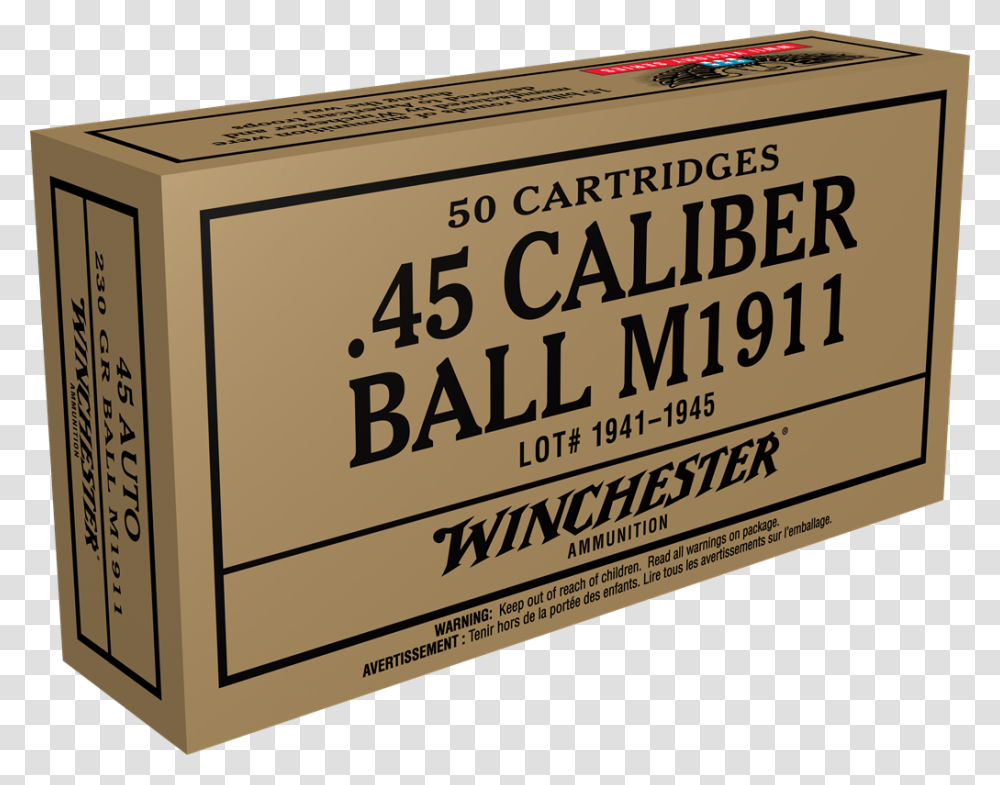Box Image Winchester, Label, Paper, Weapon Transparent Png