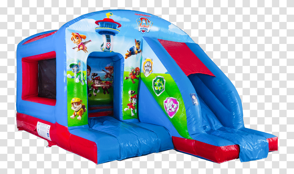 Box Jump N Slide Combi Paw Patrol Inflatable, Toy Transparent Png