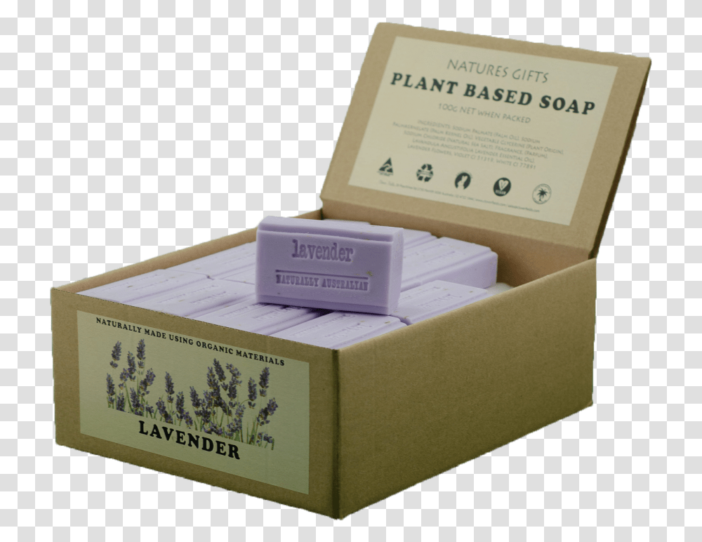 Box, Label, Soap, Carton Transparent Png