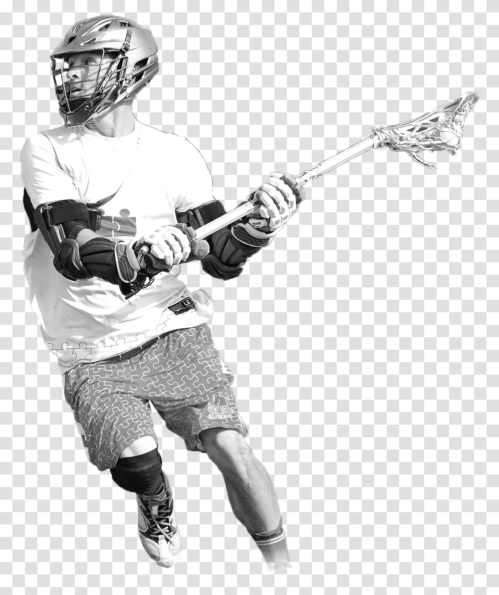 Box Lacrosse Sport Lacrosse Sticks Women's Lacrosse, Helmet, Person, People Transparent Png