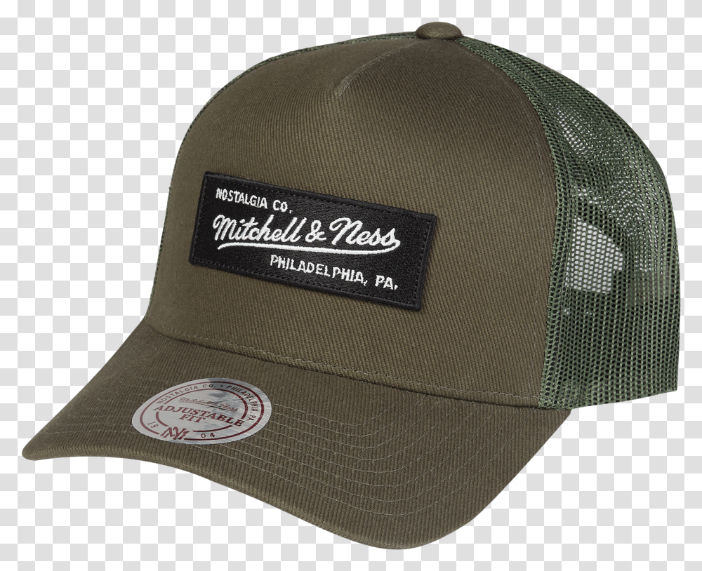 Box Logo Trucker Mitchell & Ness Dinosaur Hat Transparent Png
