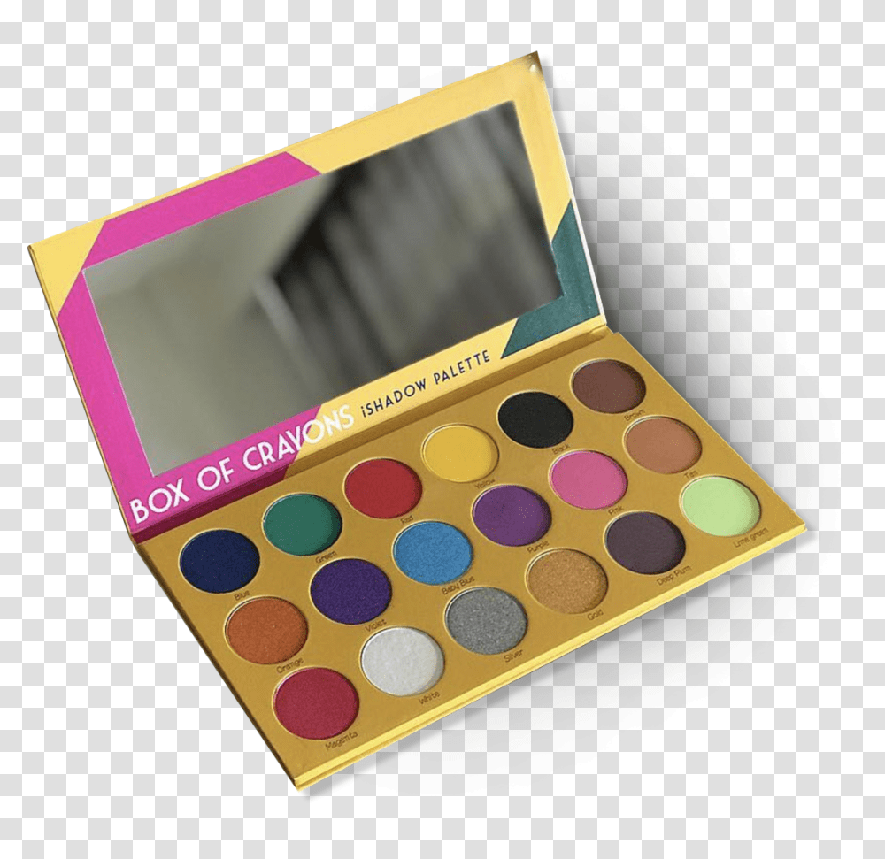 Box Of Crayons Palette, Paint Container Transparent Png