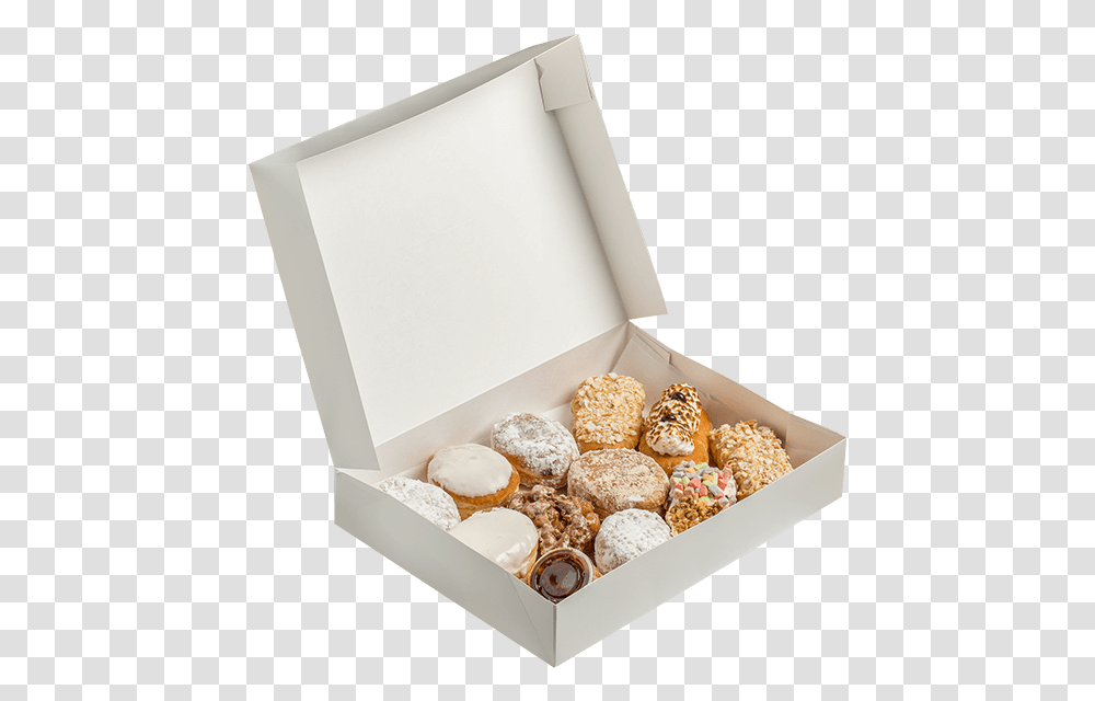 Box Of Donuts, Food, Pastry, Dessert, Sweets Transparent Png