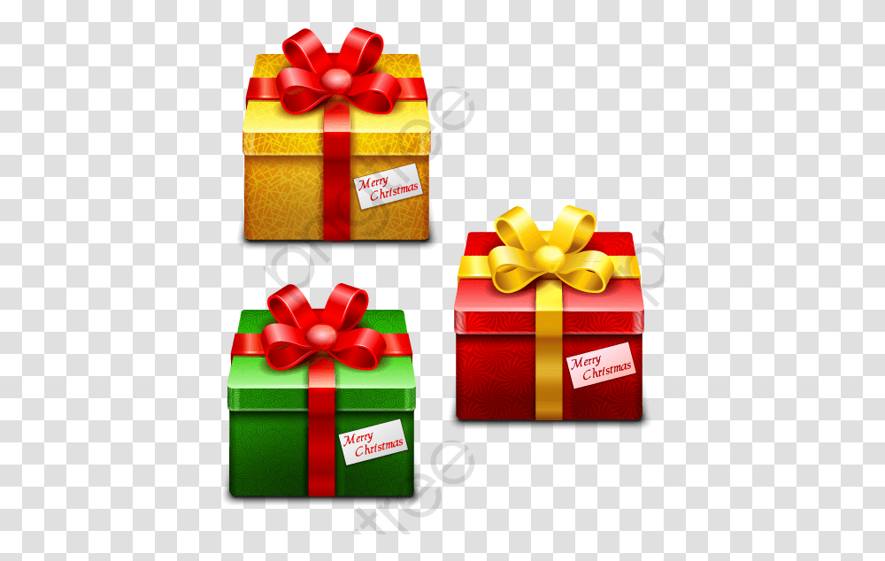 Box Santa Claus Eve Christmas Gift Icon Transparent Png