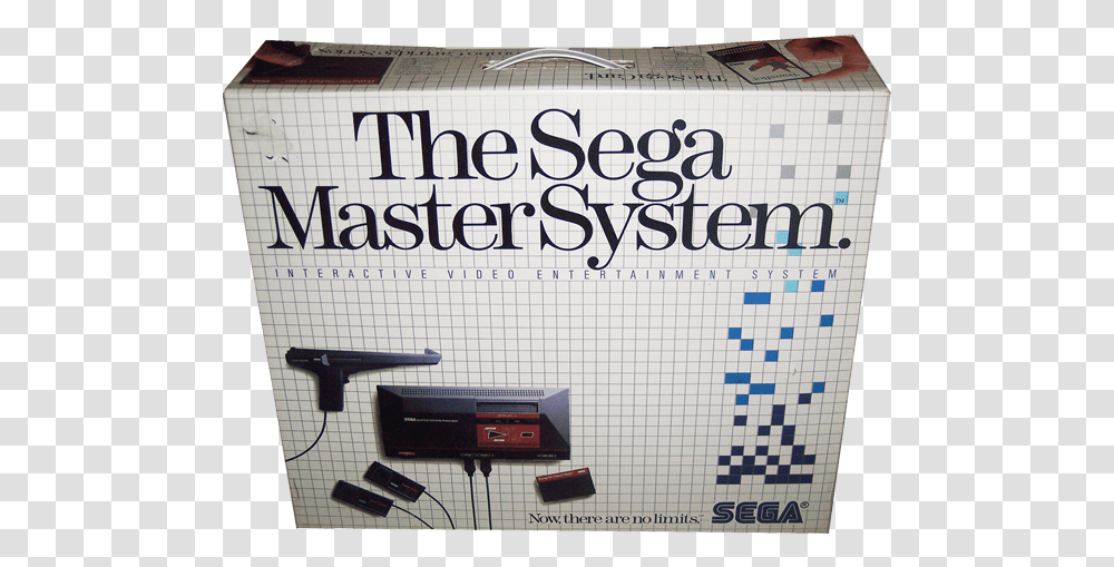 Box Sega Master System Box, Text, Gun, Weapon, Weaponry Transparent Png