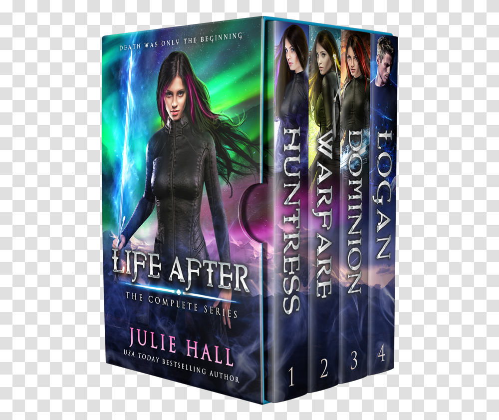 Box Set Left Cover Life After Small Julie Hall Life After Series, Poster, Advertisement, Person, Human Transparent Png