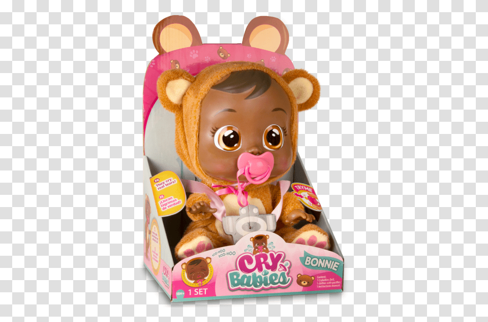 Box Vus 01 Cry Baby Bonnie, Sweets, Food, Doll, Toy Transparent Png