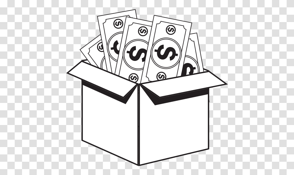 Box With Bills Icon Language, Number, Symbol, Text, Stencil Transparent Png