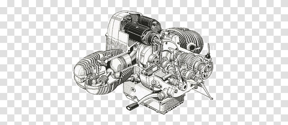 Boxer Bikes Ideas Motorcycle Bike Bmw Motorcycles Bmw Boxer Engine Exploded View, Machine, Chandelier, Lamp, Wristwatch Transparent Png