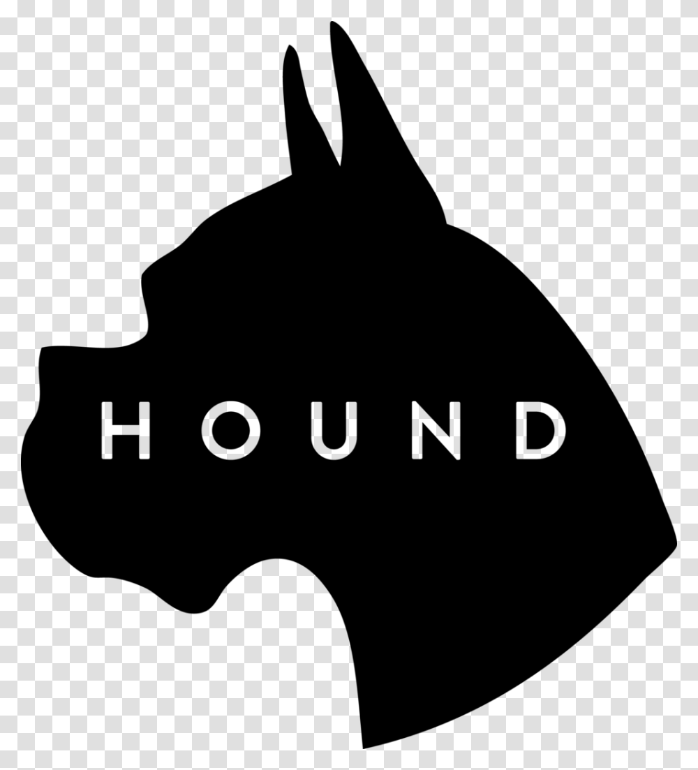 Boxer Dog Head Silhouette Boxer Dog Head Silhouette, Gray Transparent Png