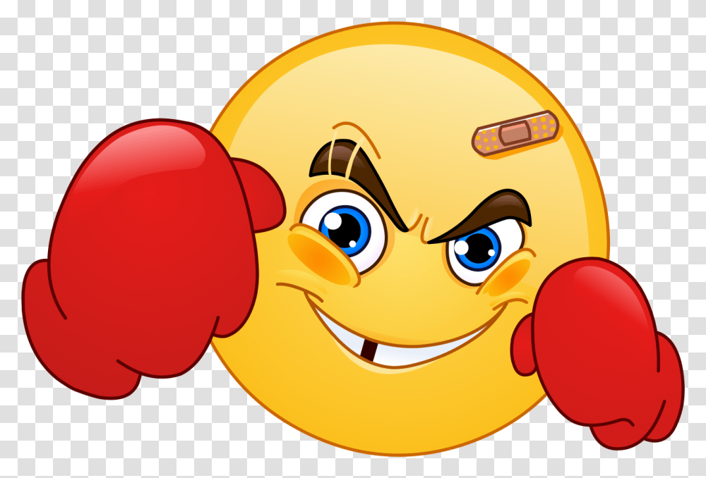 Boxer Emoji 7 Decal Smiley Fight, Plant, Heart, Ball Transparent Png