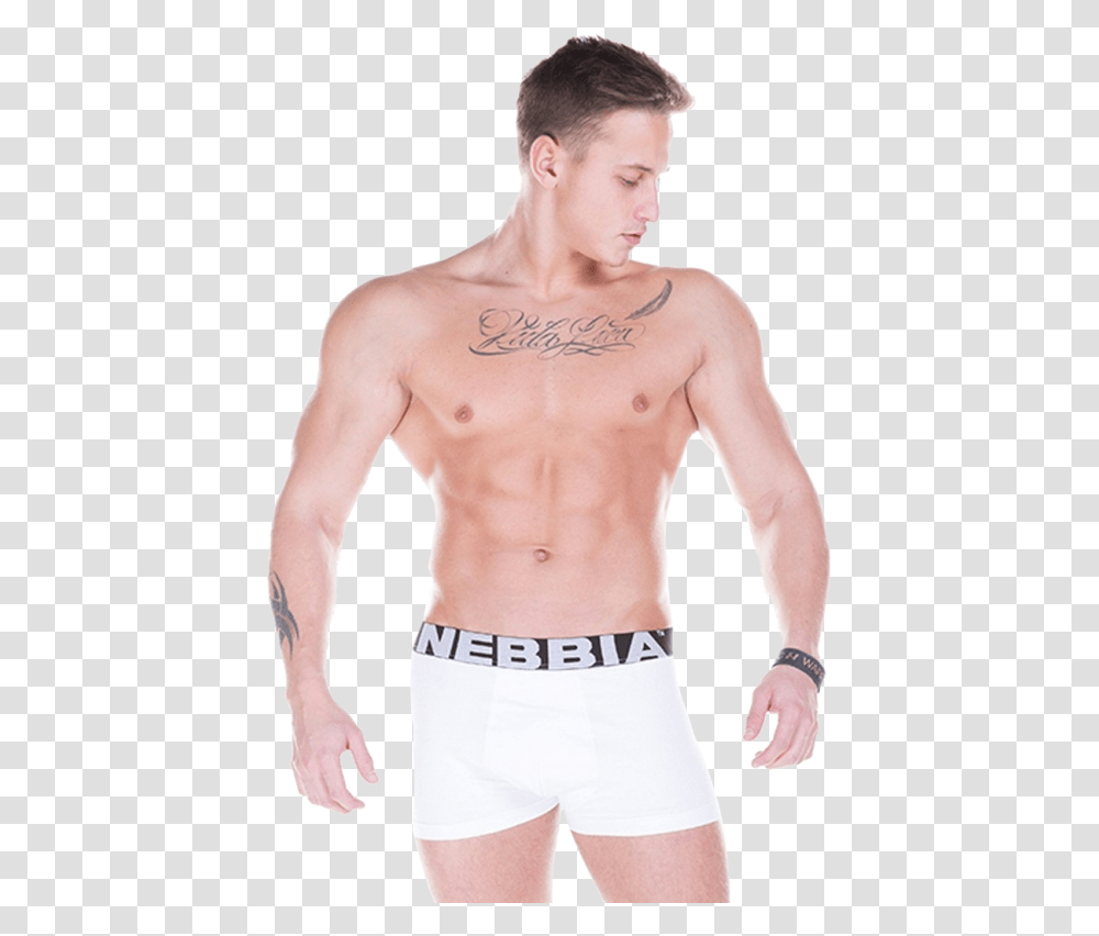 Boxers Man Model Men Model In Boxershorts, Person, Underwear, Torso Transparent Png
