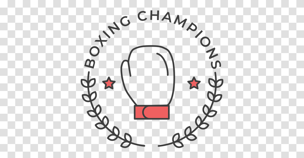 Boxing Champions Glove Star Branch Colored Luva De Boxe Desenho, Clothing, Apparel, Text, Headband Transparent Png
