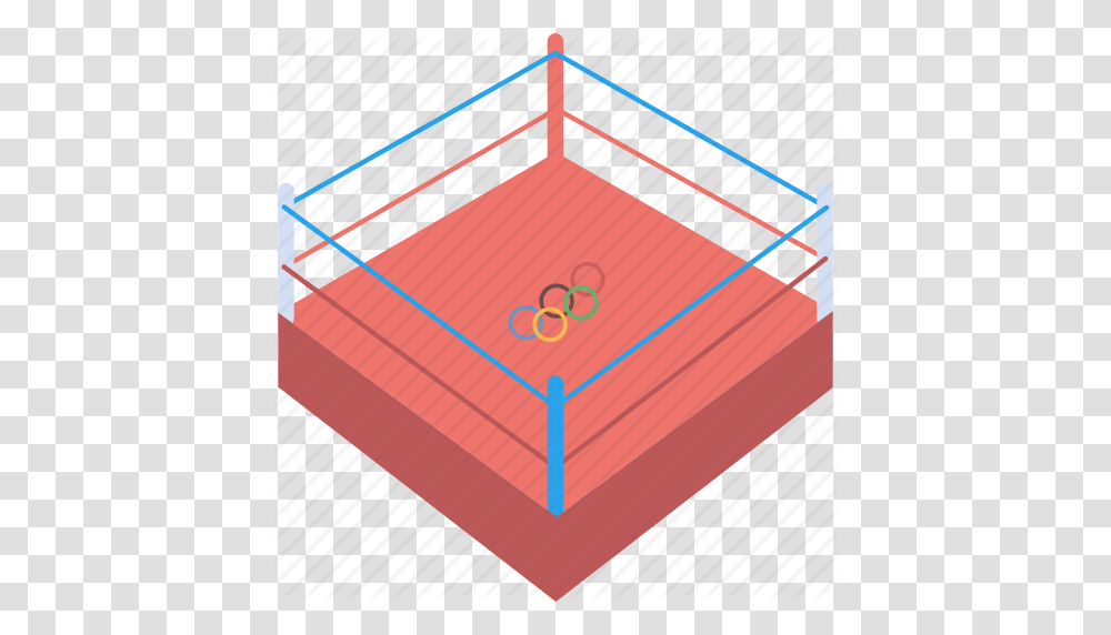 Boxing Fight Game Match Ring Sports Wrestling Icon, Trampoline, Rug, Tabletop, Furniture Transparent Png